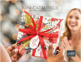 Stampin'Up! Mini-Catalogue Septembre-Décembre 2025